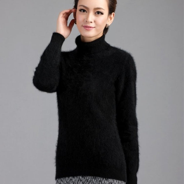 Turtleneck Women Sweater | BoutiquElegance