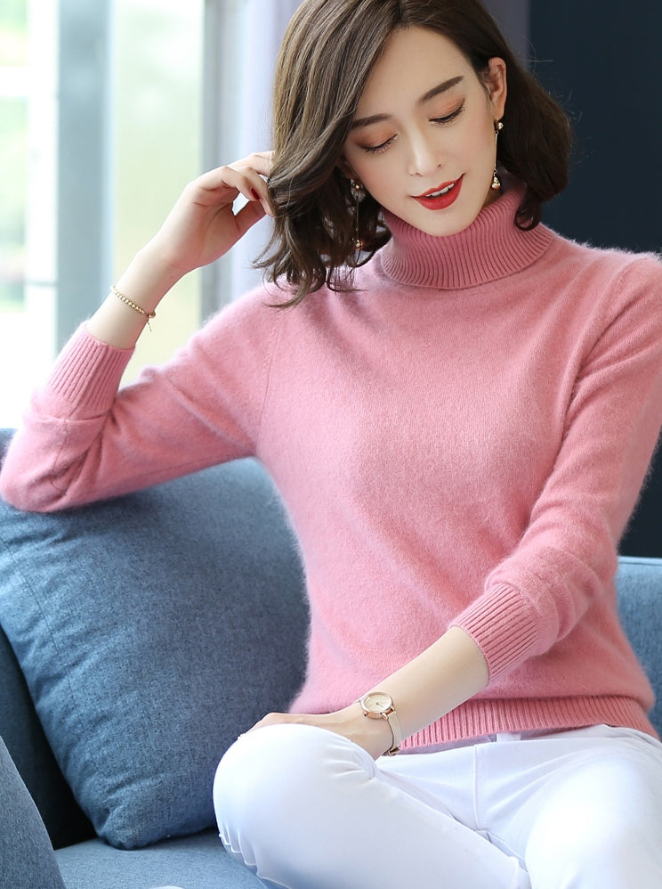 Turtleneck Women Sweater | BoutiquElegance