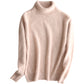 %100 Cashmere Turtleneck Women Sweater