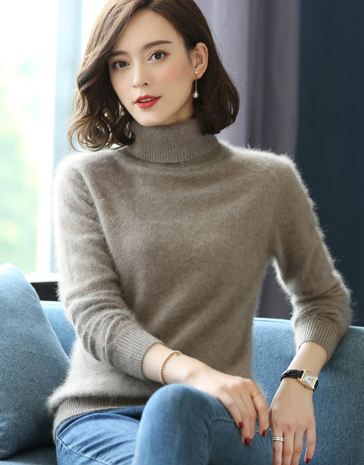 Turtleneck Women Sweater | BoutiquElegance