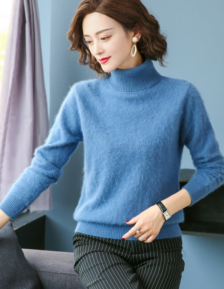 Turtleneck Women Sweater | BoutiquElegance