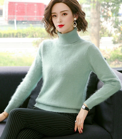 Turtleneck Women Sweater | BoutiquElegance