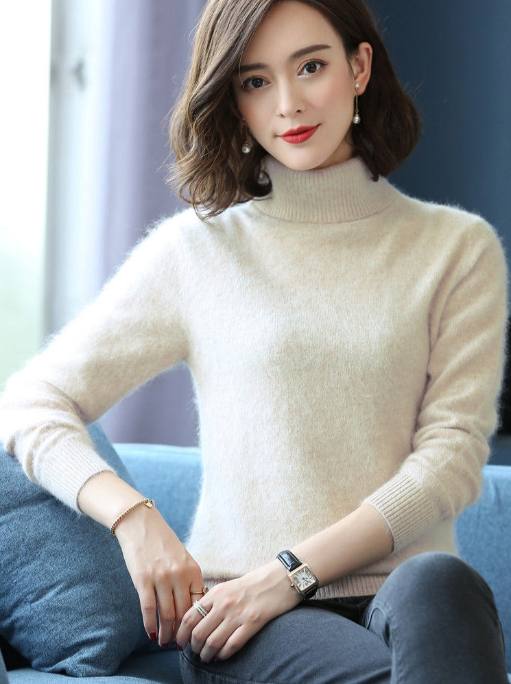 Turtleneck Women Sweater | BoutiquElegance