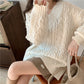 Oversized V-neck Women Sweater