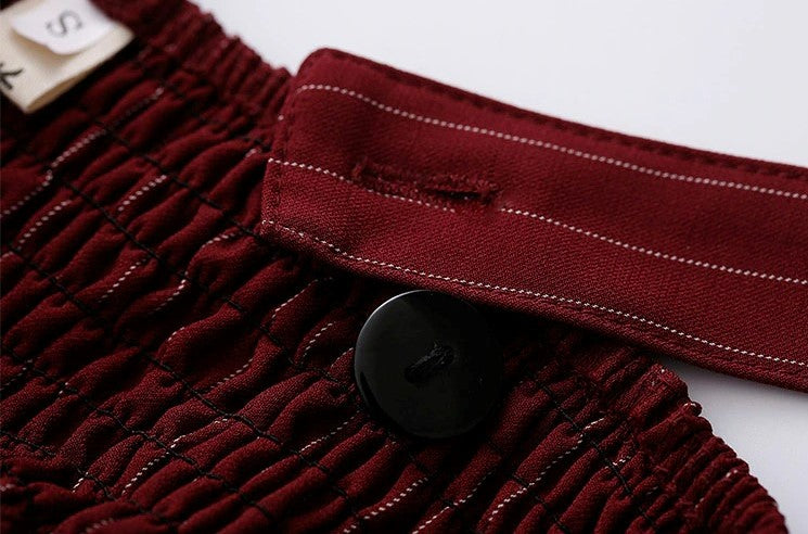 Bandage Stripe Long Skirt | BoutiquElegance