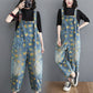 Sunflower Printed Jeans Overalls | BoutiquElegance