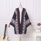 BOHEMIAN FLORAL PRINTED BLOUSE KIMONO CARDIGAN